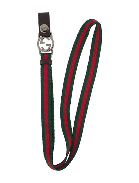 gucci lanyard keychain|vintage gucci key holder.